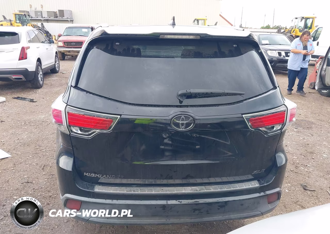 2014 Toyota Highlander Xle V6 VIN:5TDKKRFH3ES016072 - 16