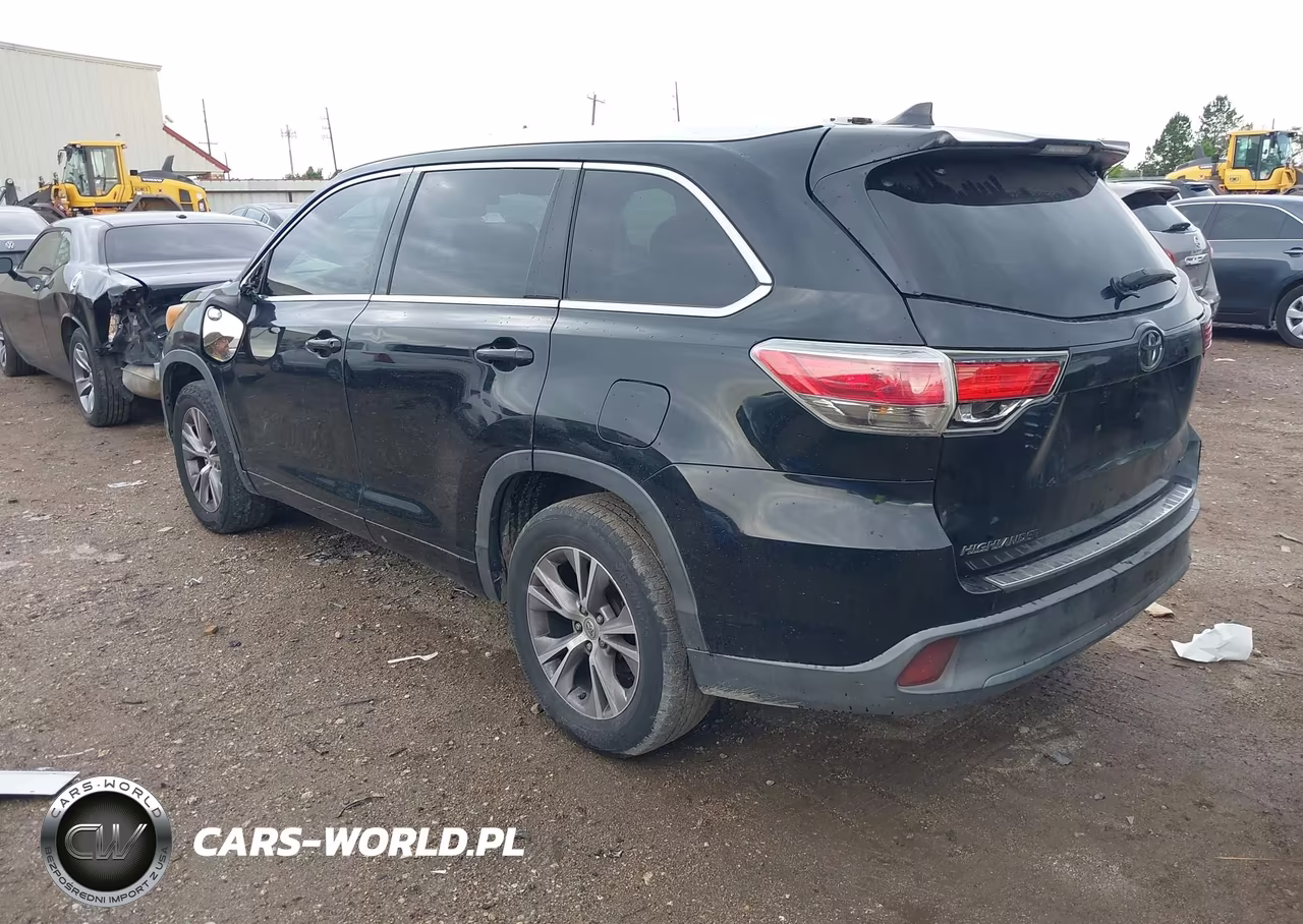 2014 Toyota Highlander Xle V6 VIN:5TDKKRFH3ES016072 - 3