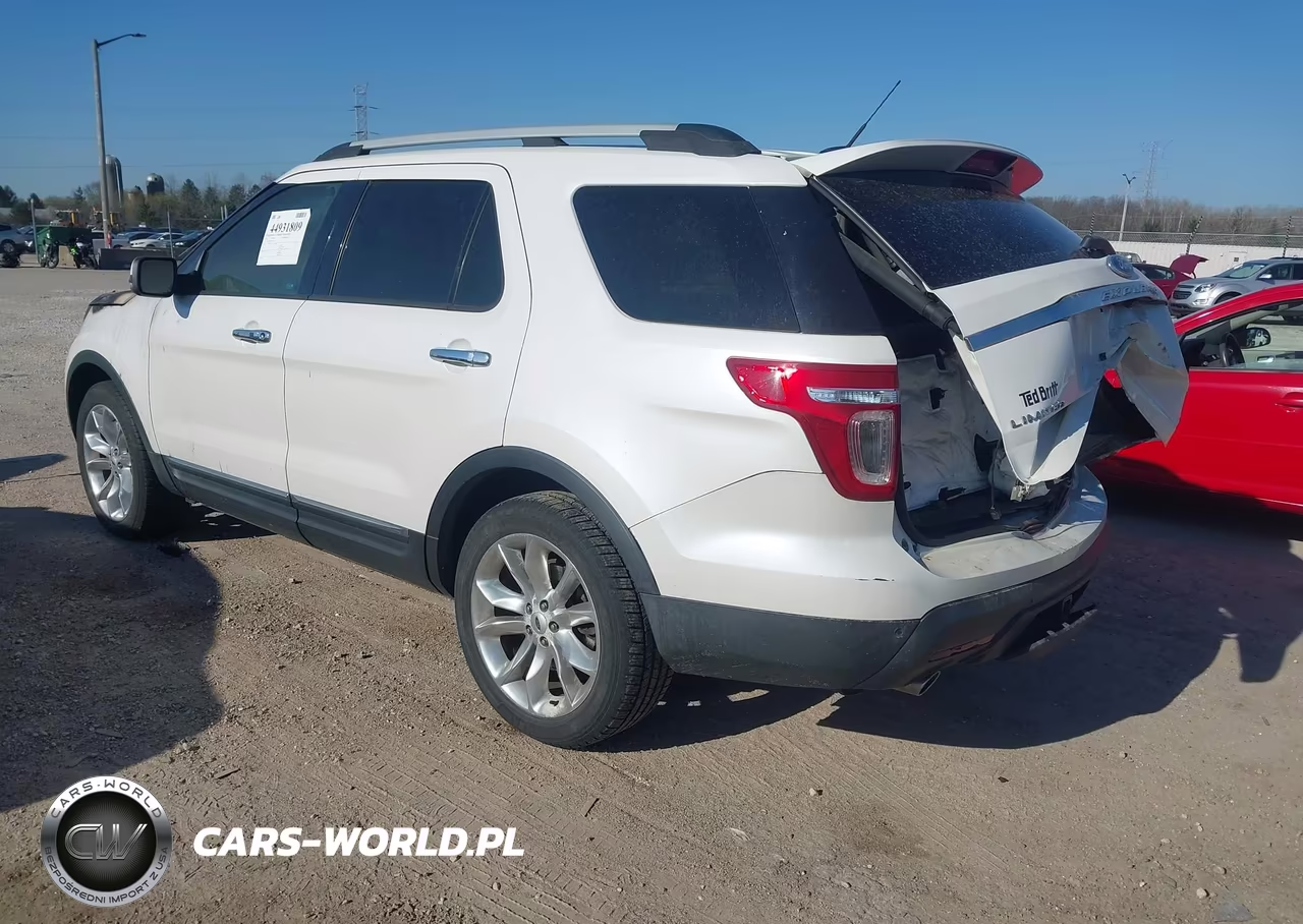 2012 Ford Explorer Limited VIN:1FMHK8F82CGA43366 - 3