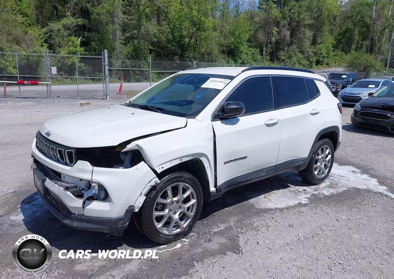 2022 Jeep Compass Latitude Lux 4X4 VIN:3C4NJDFB8NT178719 - 2
