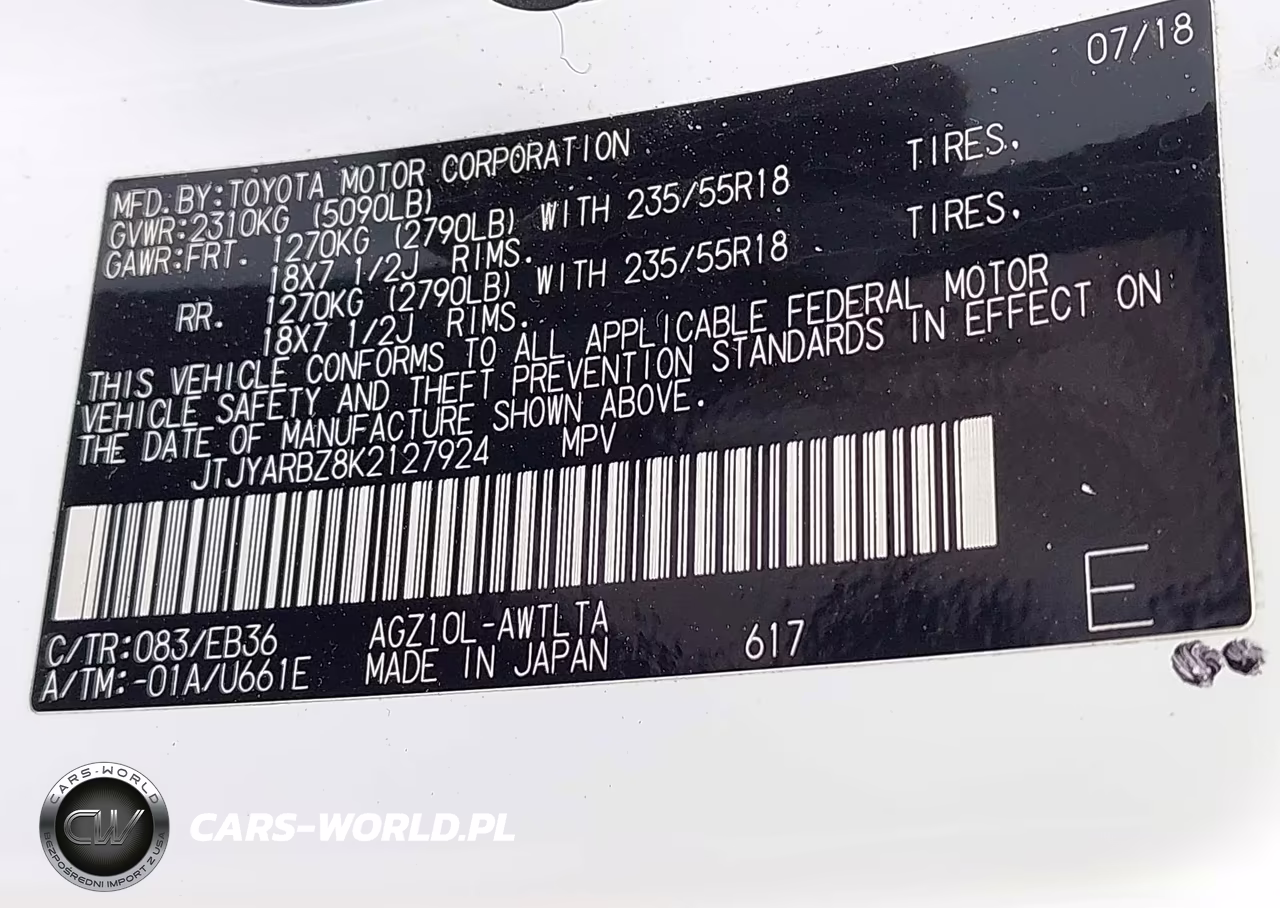 2019 Lexus Nx 300 F Sport VIN:JTJYARBZ8K2127924 - 9