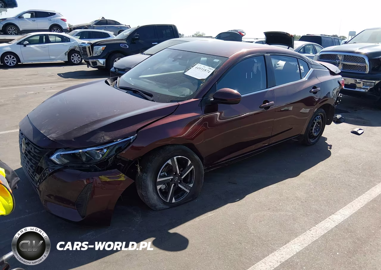 2025 Nissan Sentra Sv VIN:3N1AB8CV6SY395303 - 2