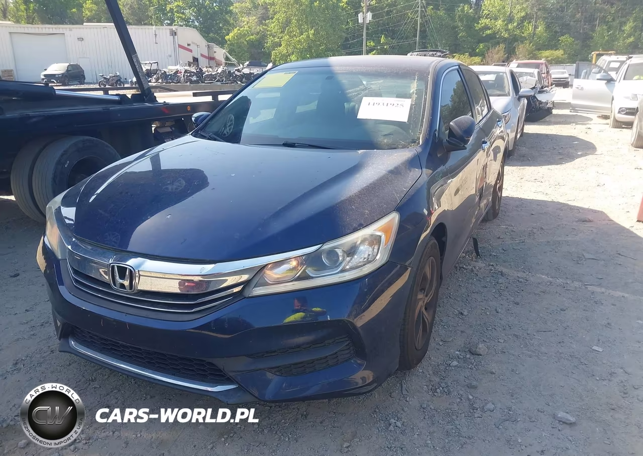 2016 Honda Accord Lx VIN:1HGCR2F31GA015967 - 2