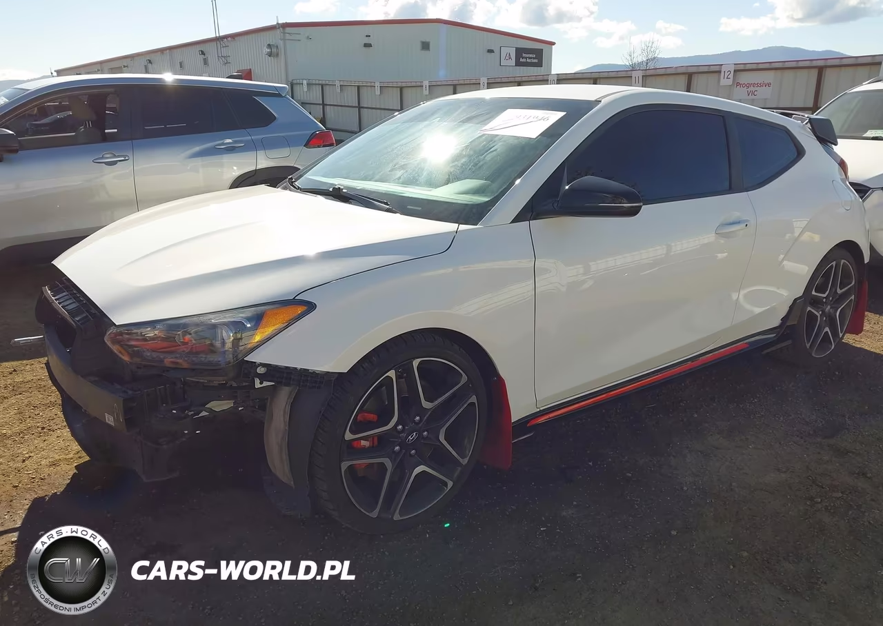 2022 Hyundai Veloster N VIN:KMHT36AHXNU012664 - 2