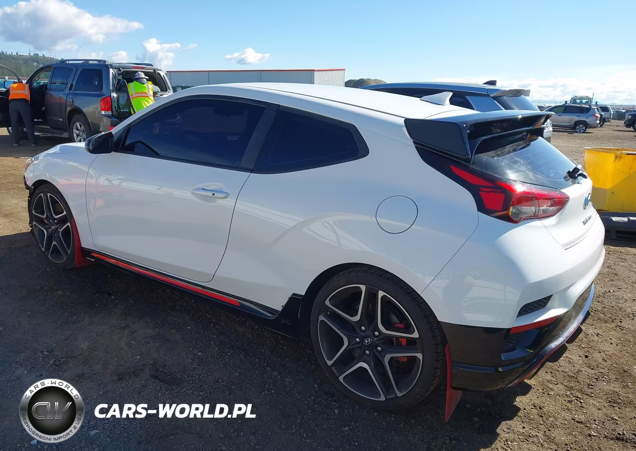 2022 Hyundai Veloster N VIN:KMHT36AHXNU012664 - 3