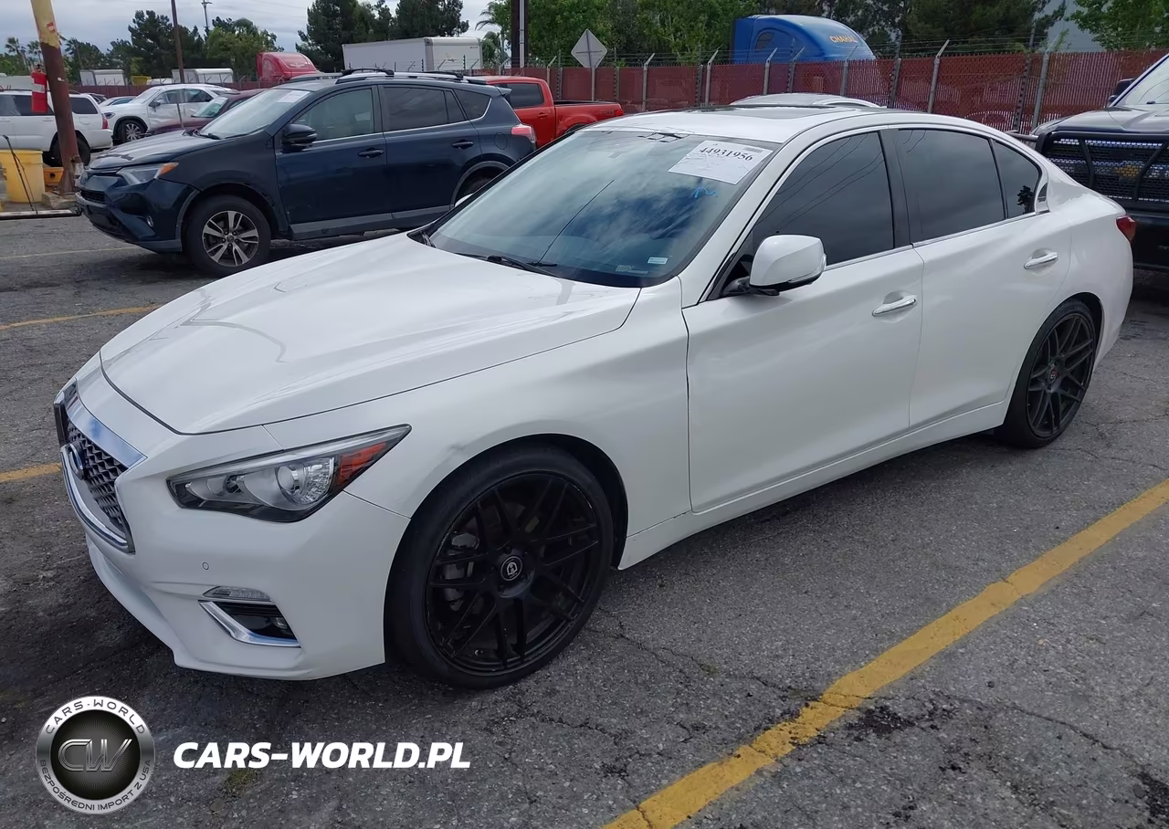 2021 Infiniti Q50 Luxe VIN:JN1EV7BP6MM702531 - 2