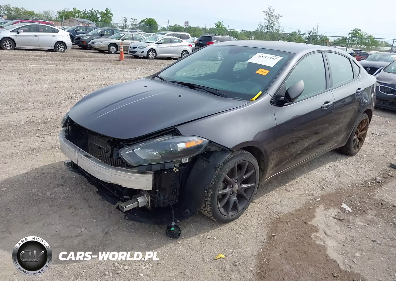 2016 Dodge Dart Sxt VIN:1C3CDFBB8GD593116 - 2