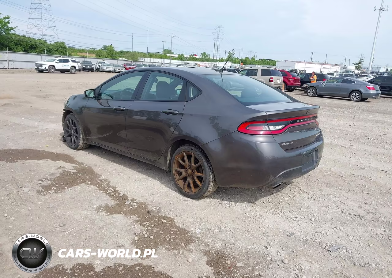2016 Dodge Dart Sxt VIN:1C3CDFBB8GD593116 - 3