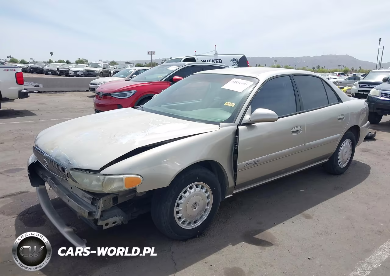 2001 Buick Century Custom VIN:2G4WS52J811324256 - 2