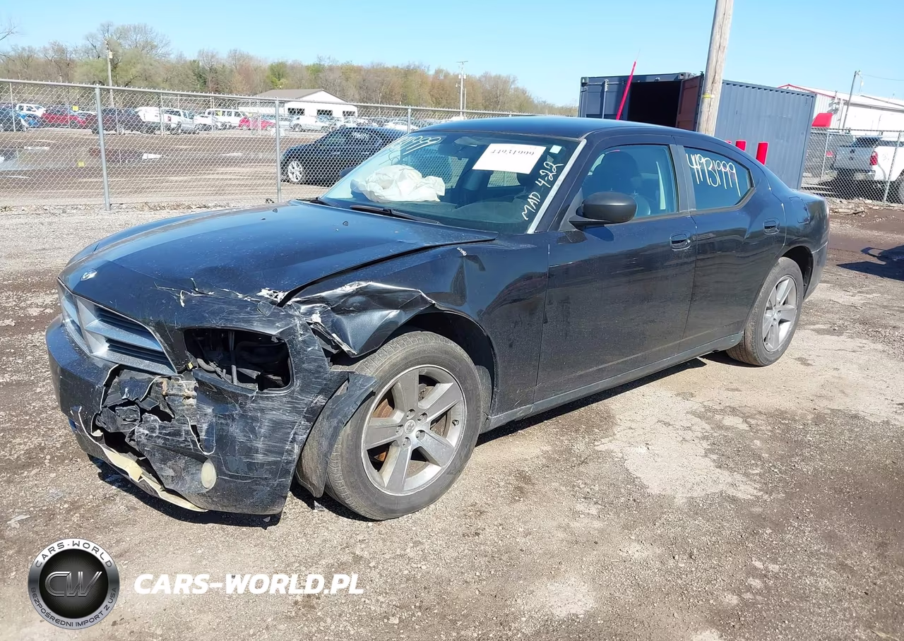 2009 Dodge Charger Sxt VIN:2B3KA33V19H592727 - 2