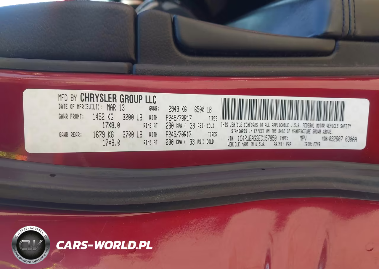 2014 Jeep Grand Cherokee Laredo VIN:1C4RJEAG3EC157850 - 9