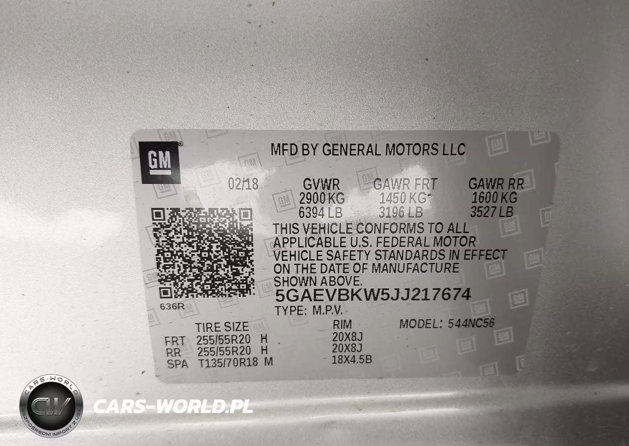 2018 Buick Enclave Premium VIN:5GAEVBKW5JJ217674 - 9
