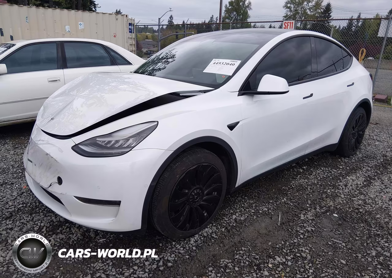 2020 Tesla Model Y Long Range Dual Motor All-Wheel Drive VIN:5YJYGDEEXLF039632 - 2