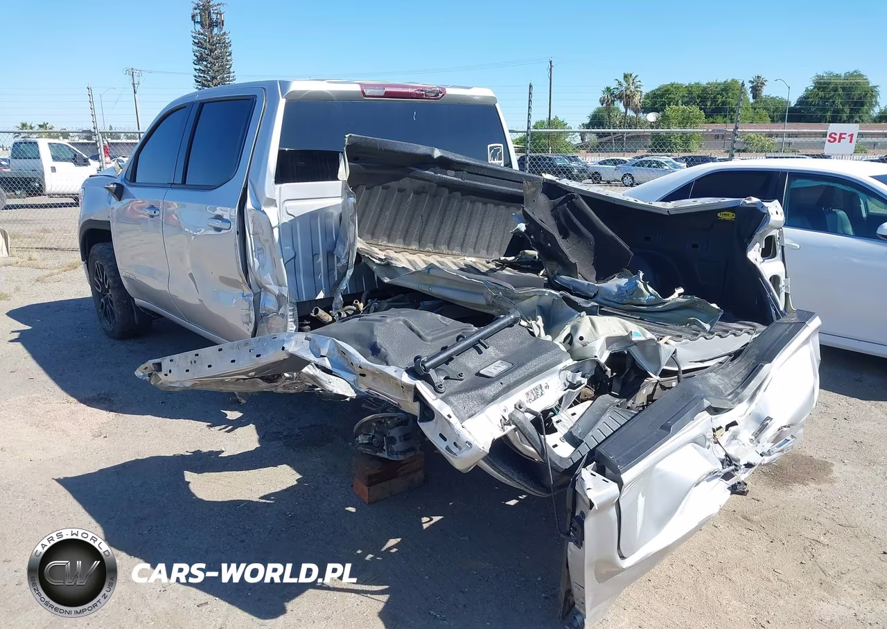 2022 GMC Sierra 1500 Limited 4Wd Short Box Elevation VIN:3GTU9CET9NG177953 - 3