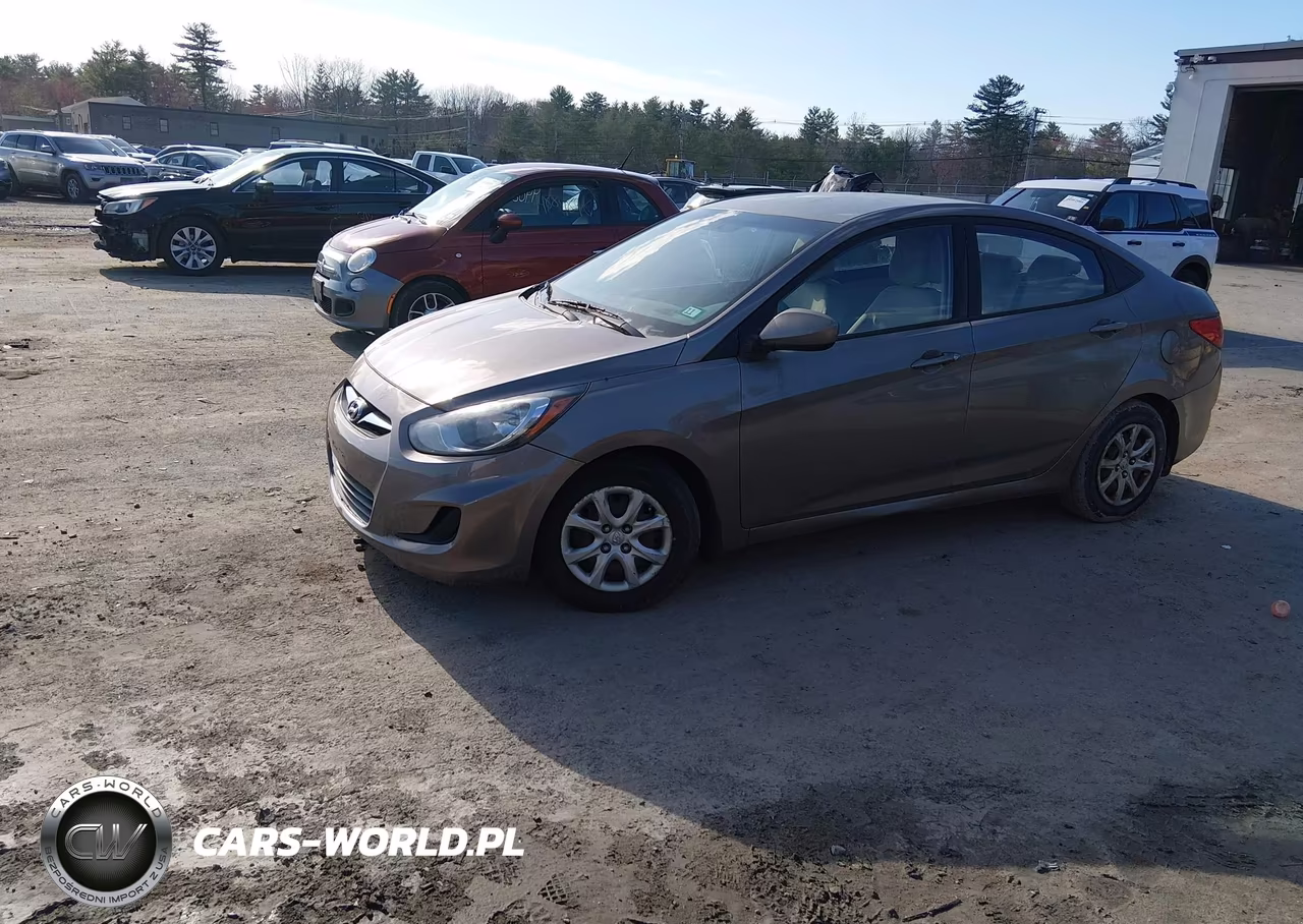 2013 Hyundai Accent Gls VIN:KMHCT4AE0DU406800 - 2