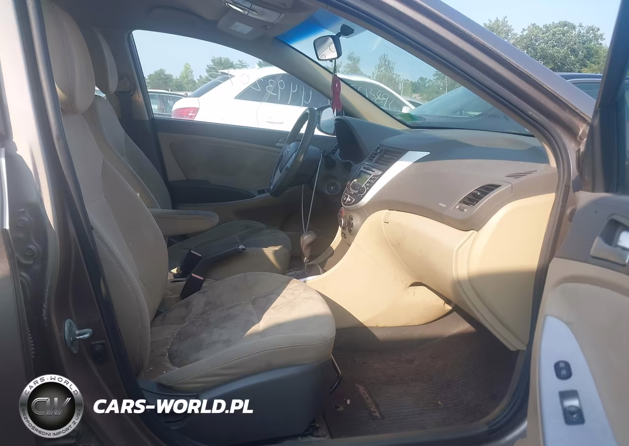 2013 Hyundai Accent Gls VIN:KMHCT4AE0DU406800 - 5