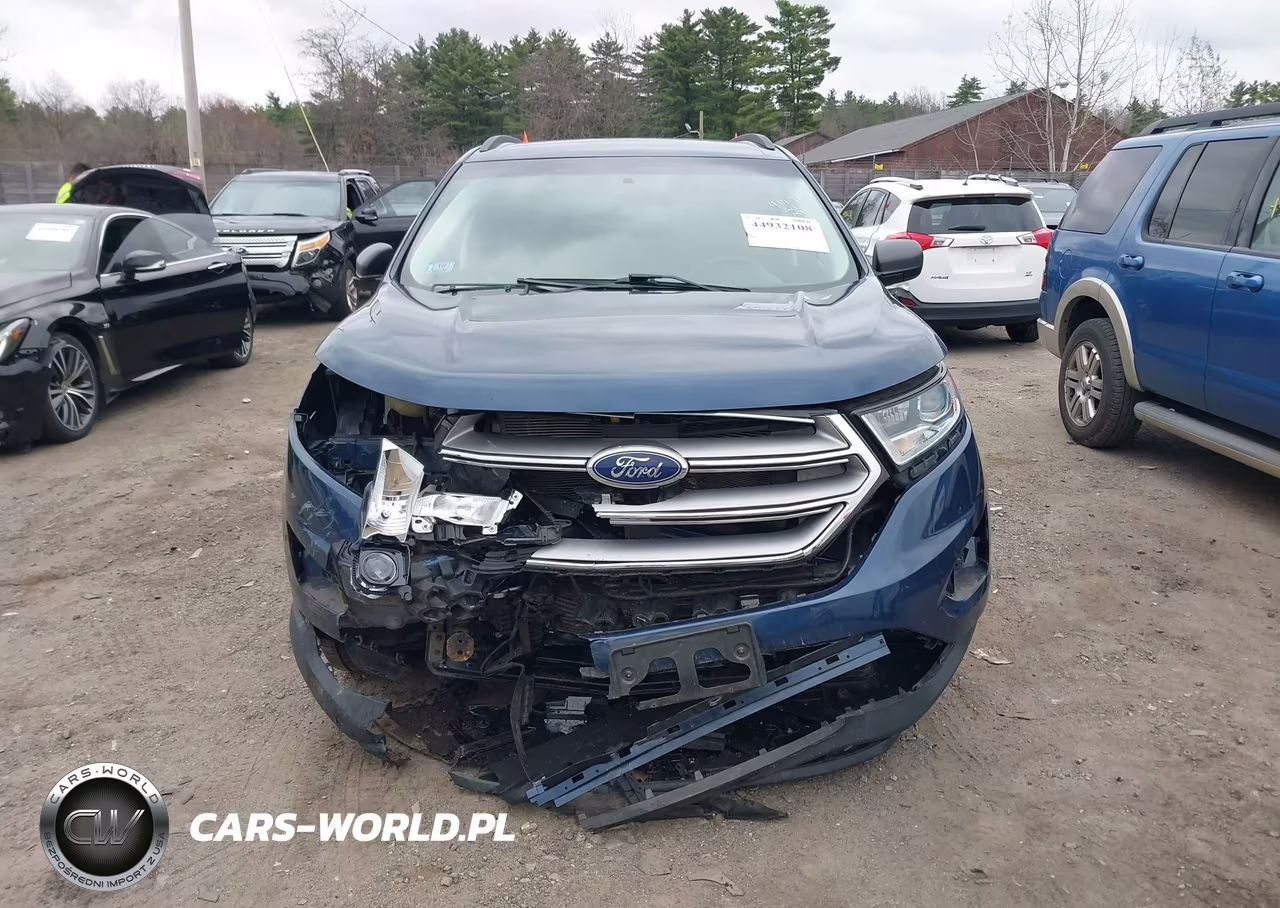 2017 Ford Edge Se VIN:2FMPK4G90HBC29112 - 12