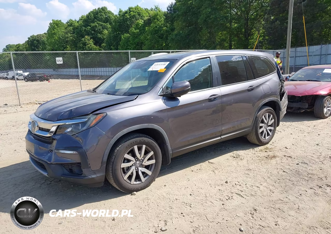 2019 Honda Pilot Ex-L VIN:5FNYF5H42KB005016 - 2