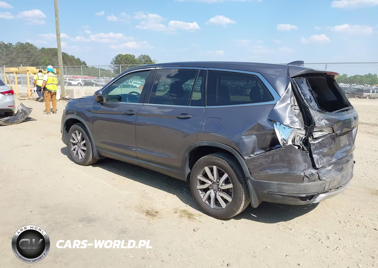 2019 Honda Pilot Ex-L VIN:5FNYF5H42KB005016 - 3