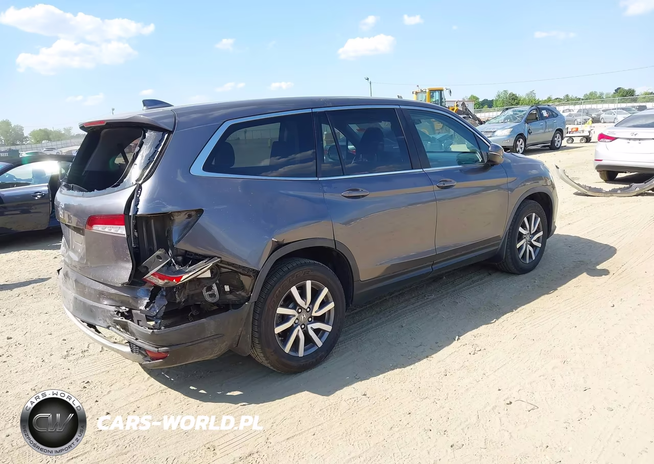 2019 Honda Pilot Ex-L VIN:5FNYF5H42KB005016 - 4