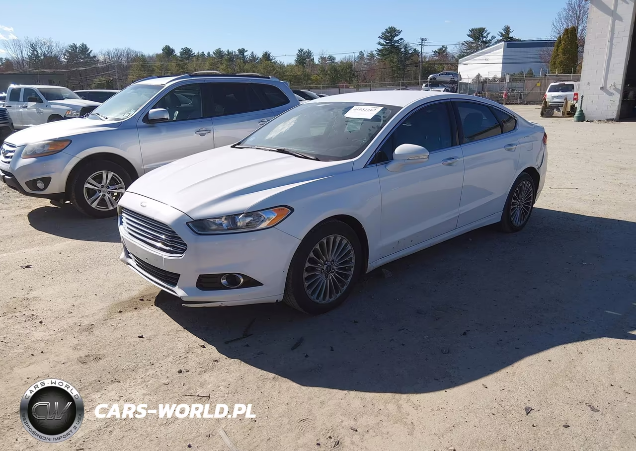 2014 Ford Fusion Titanium VIN:3FA6P0D95ER260342 - 2