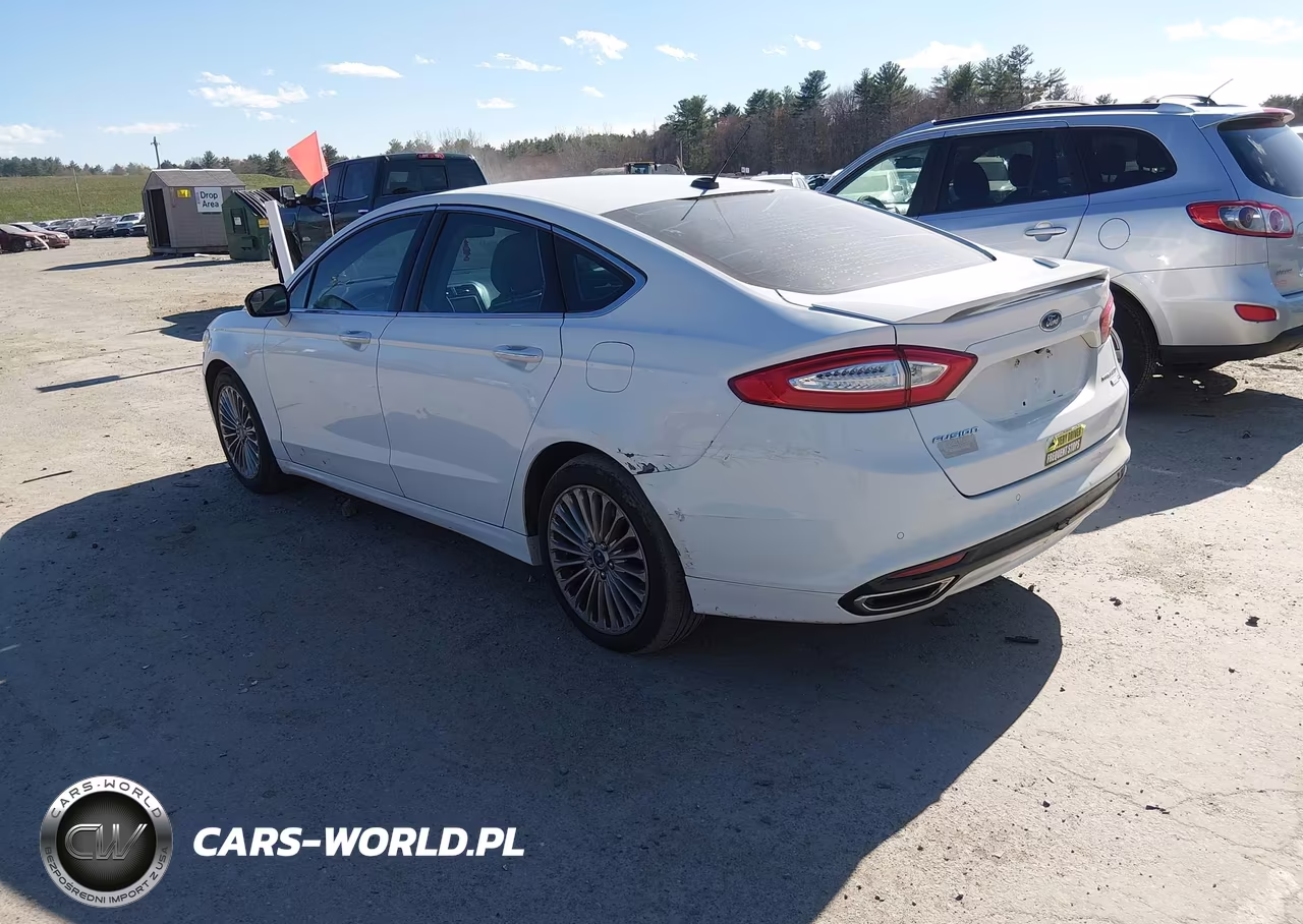 2014 Ford Fusion Titanium VIN:3FA6P0D95ER260342 - 3