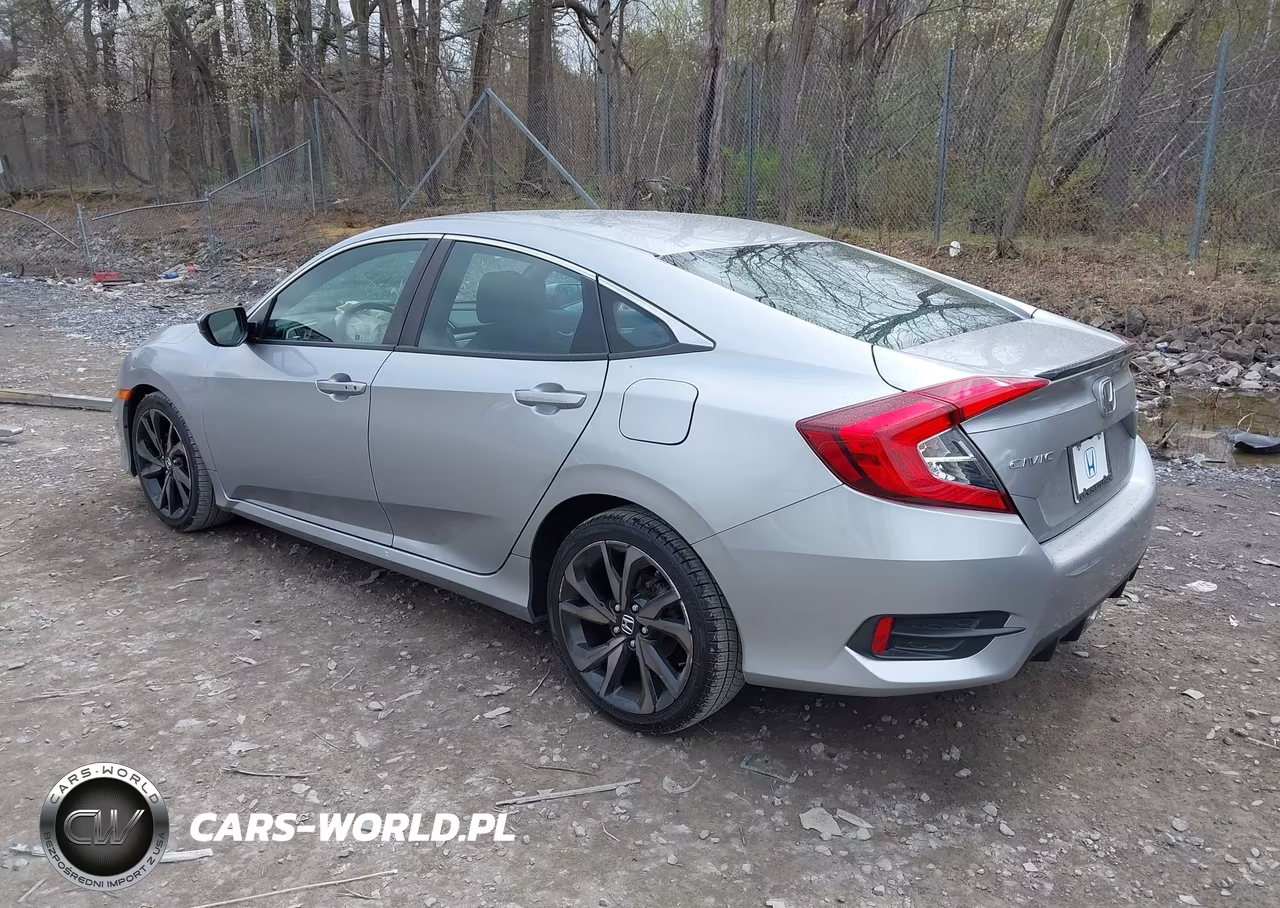 2021 Honda Civic Sport VIN:2HGFC2F86MH504226 - 3