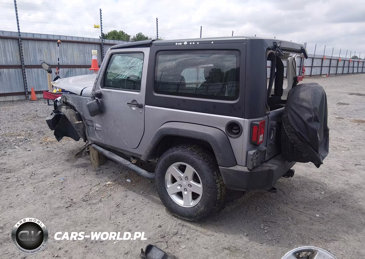 2014 Jeep Wrangler Sport VIN:1C4AJWAG5EL206257 - 3