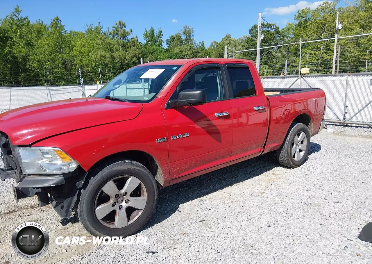 2010 Dodge Ram 1500 Slt-Sport-Trx VIN:1D7RB1GT9AS122407 - 2