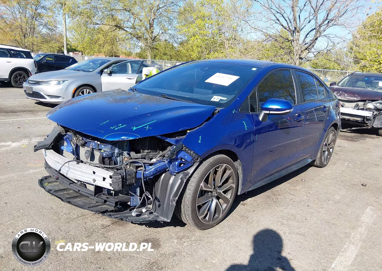 2022 Toyota Corolla Se VIN:5YFS4MCE2NP127714 - 2