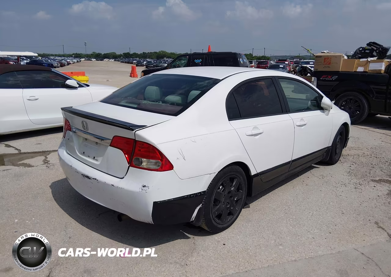 2009 Honda Civic Lx VIN:2HGFA16539H548035 - 4