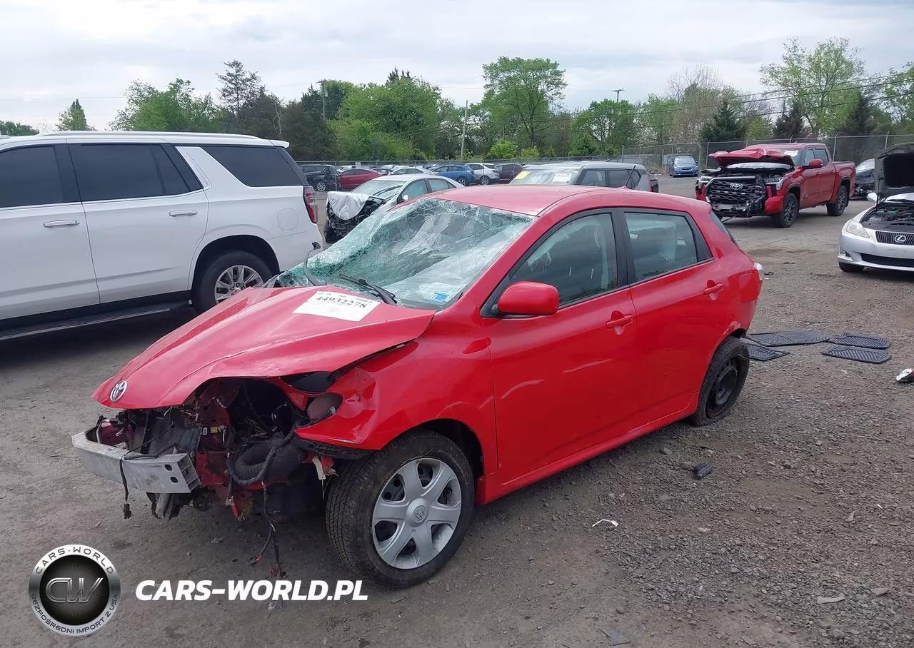 2009 Toyota Matrix VIN:2T1KU40E09C033521 - 2
