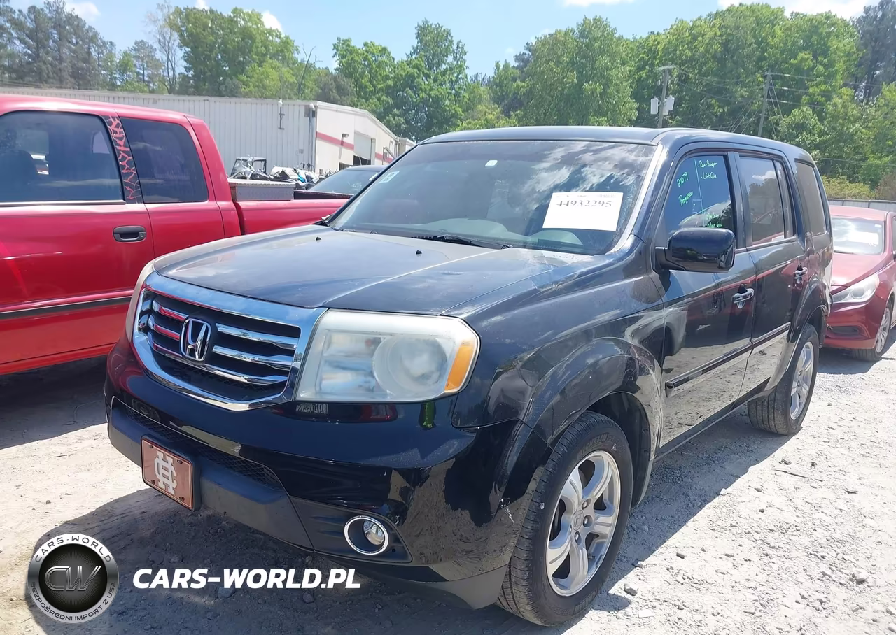 2014 Honda Pilot Ex-L VIN:5FNYF3H58EB015437 - 2