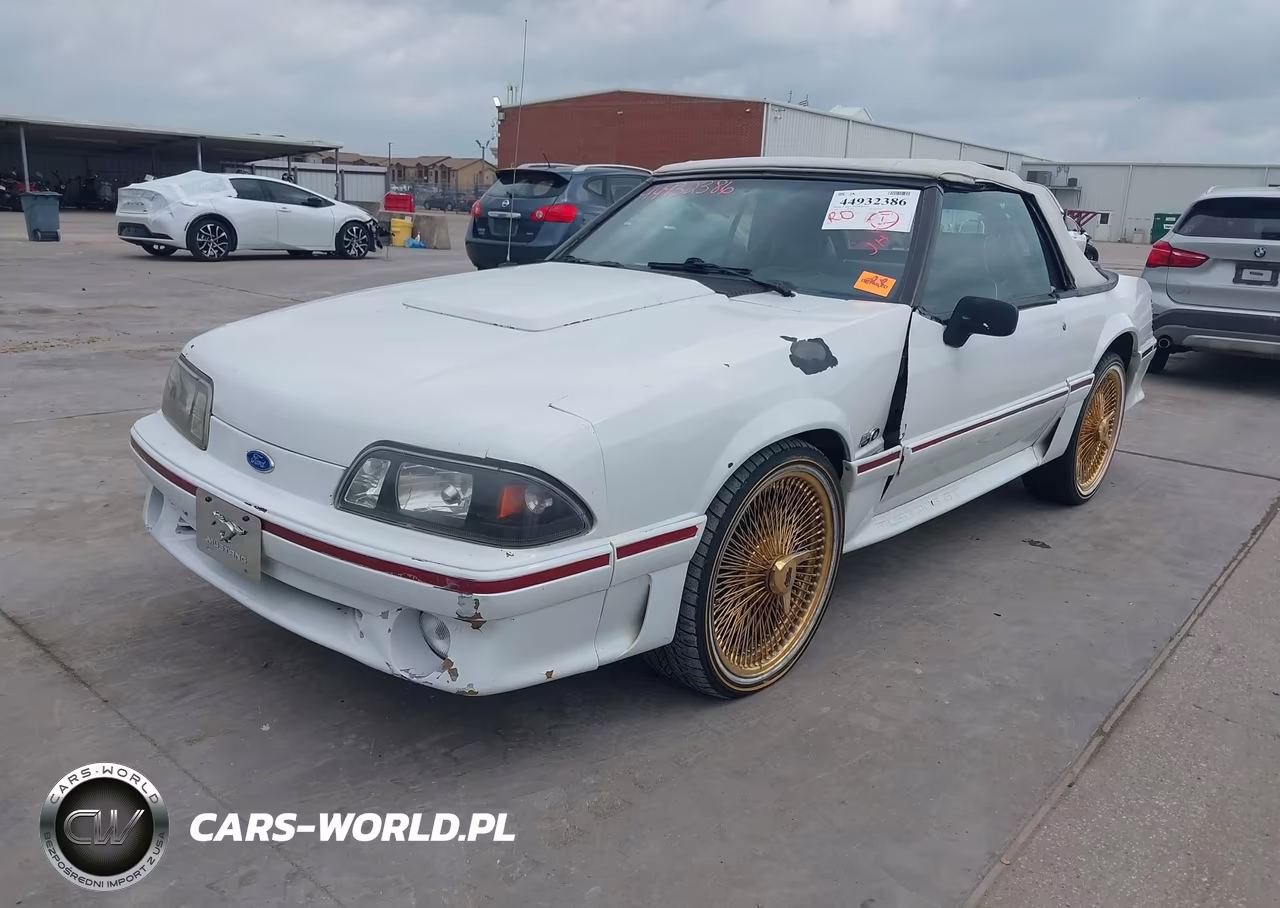 1988 Ford Mustang Gt VIN:1FABP45E2JF188640 - 2
