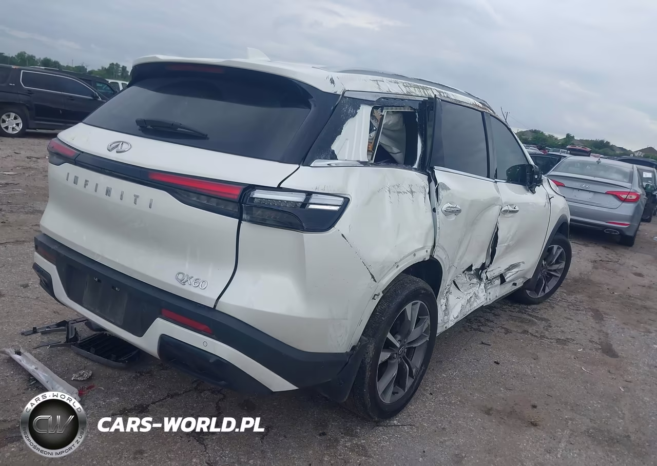 2025 Infiniti Qx60 Luxe VIN:5N1AL1FR0SC352824 - 4