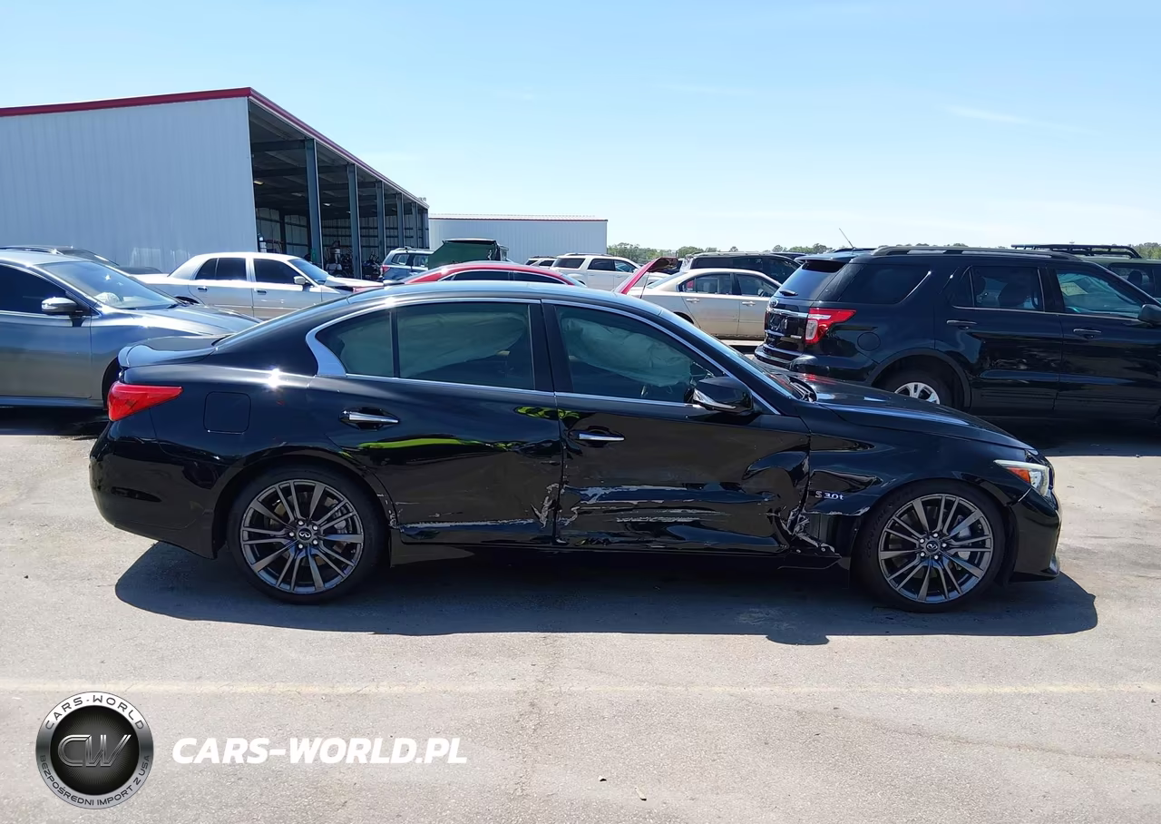 2016 Infiniti Q50 3.0T Red Sport 400 VIN:JN1FV7AP7GM420134 - 13
