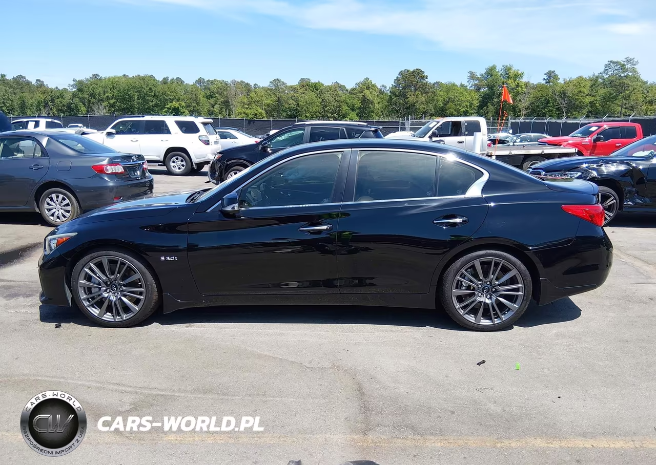 2016 Infiniti Q50 3.0T Red Sport 400 VIN:JN1FV7AP7GM420134 - 14