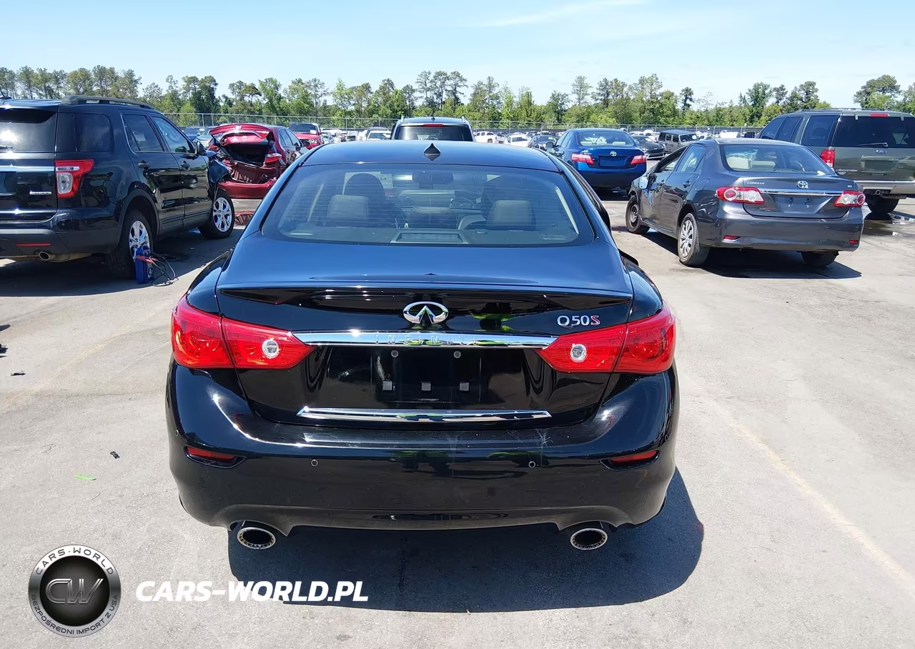 2016 Infiniti Q50 3.0T Red Sport 400 VIN:JN1FV7AP7GM420134 - 16