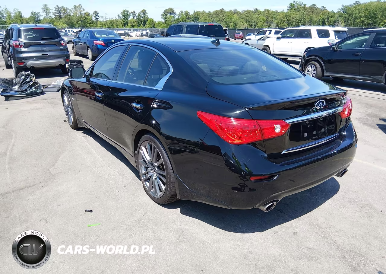 2016 Infiniti Q50 3.0T Red Sport 400 VIN:JN1FV7AP7GM420134 - 3