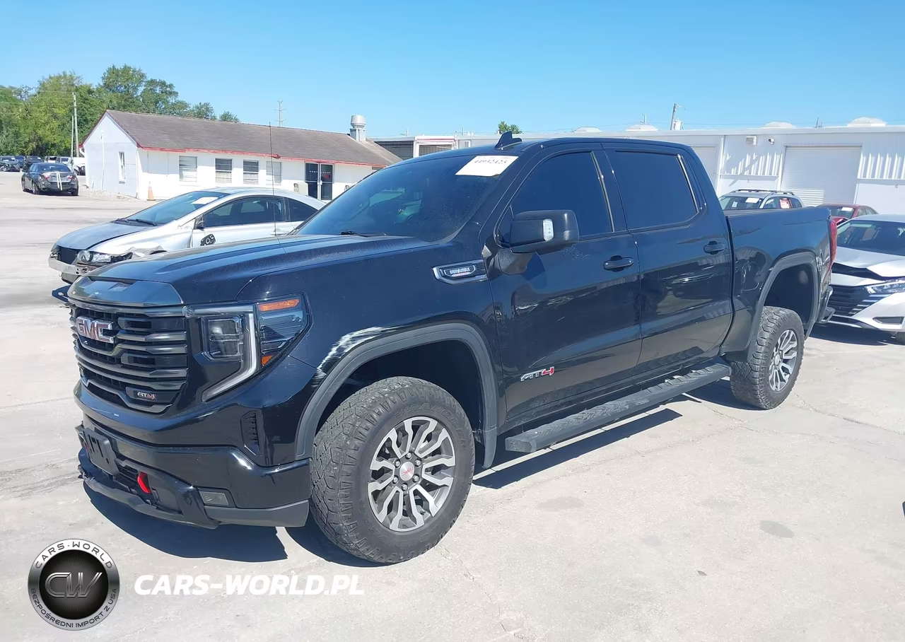 2022 GMC Sierra 1500 4Wd Short Box At4 VIN:1GTUUEET9NZ640345 - 2