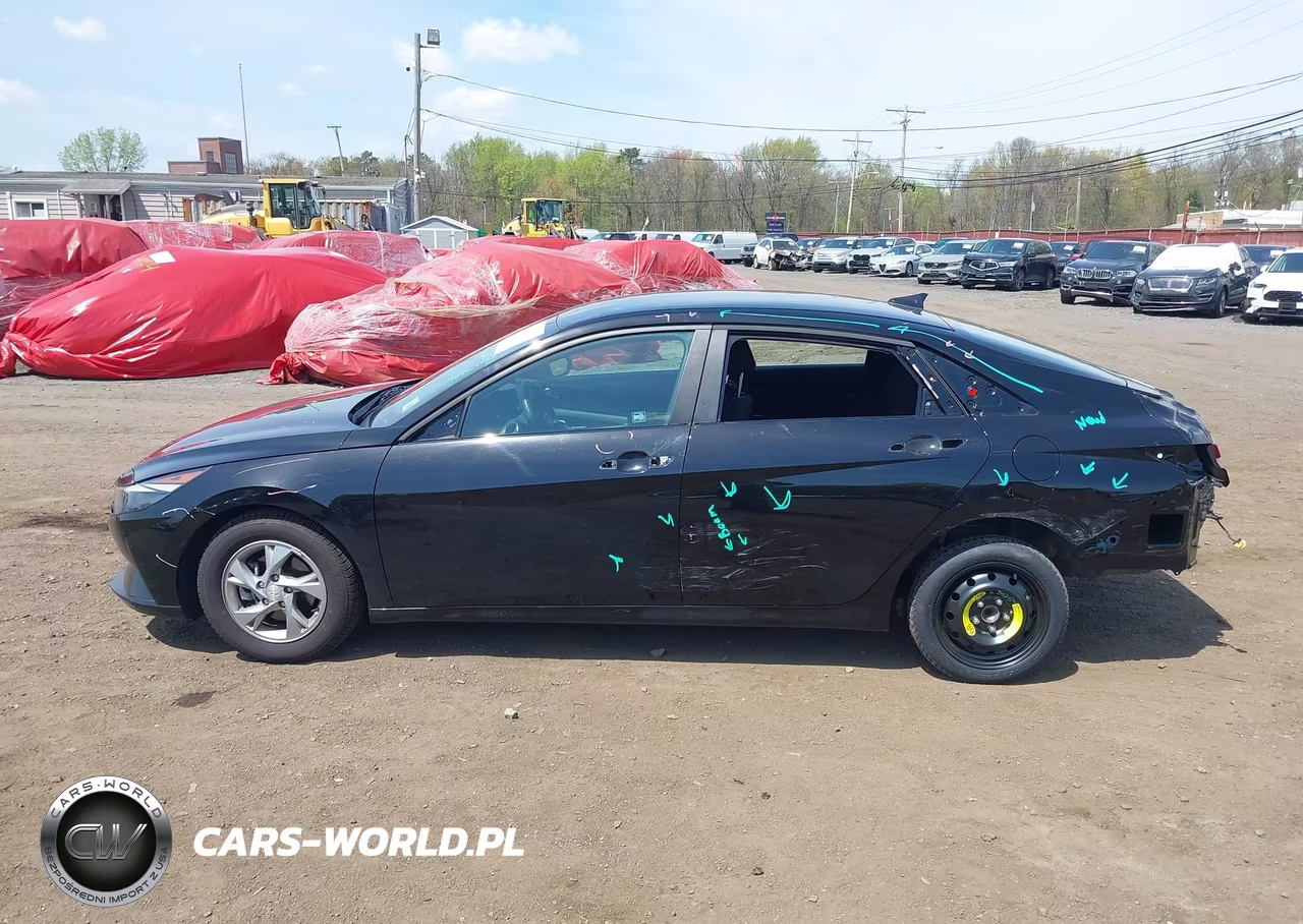 2021 Hyundai Elantra Se VIN:KMHLL4AG6MU142340 - 14