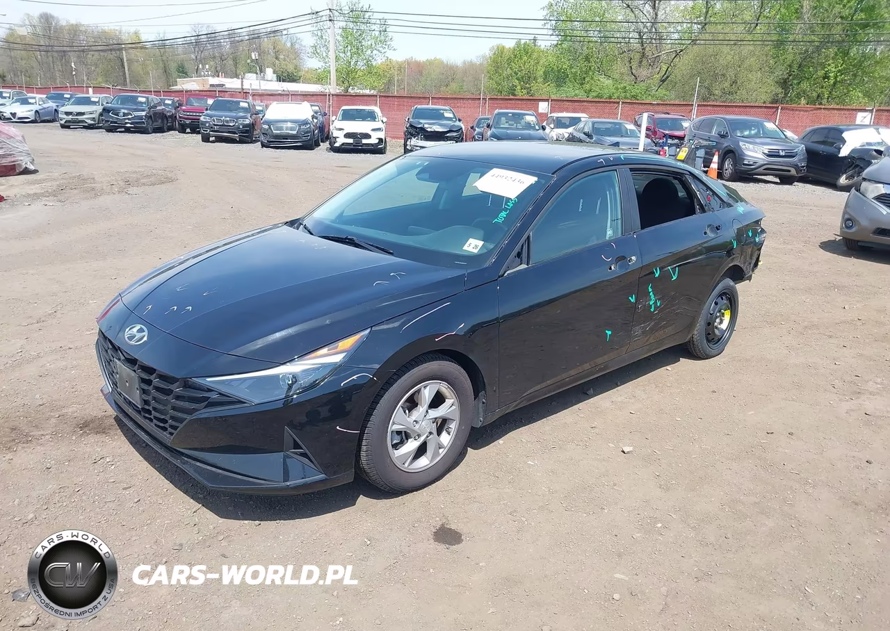 2021 Hyundai Elantra Se VIN:KMHLL4AG6MU142340 - 2