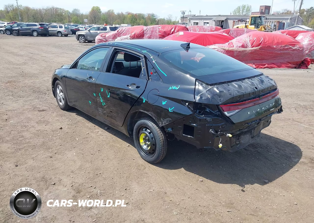 2021 Hyundai Elantra Se VIN:KMHLL4AG6MU142340 - 3