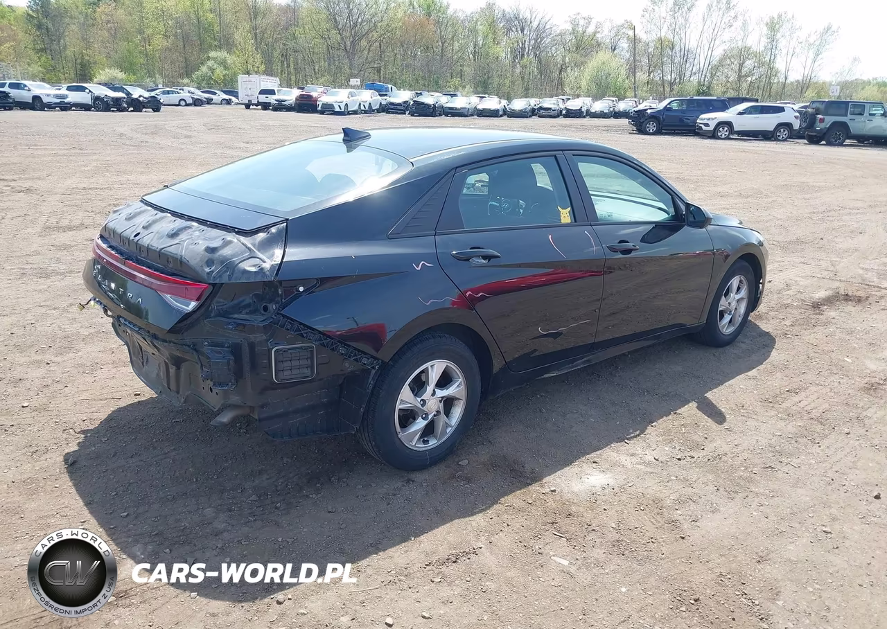 2021 Hyundai Elantra Se VIN:KMHLL4AG6MU142340 - 4