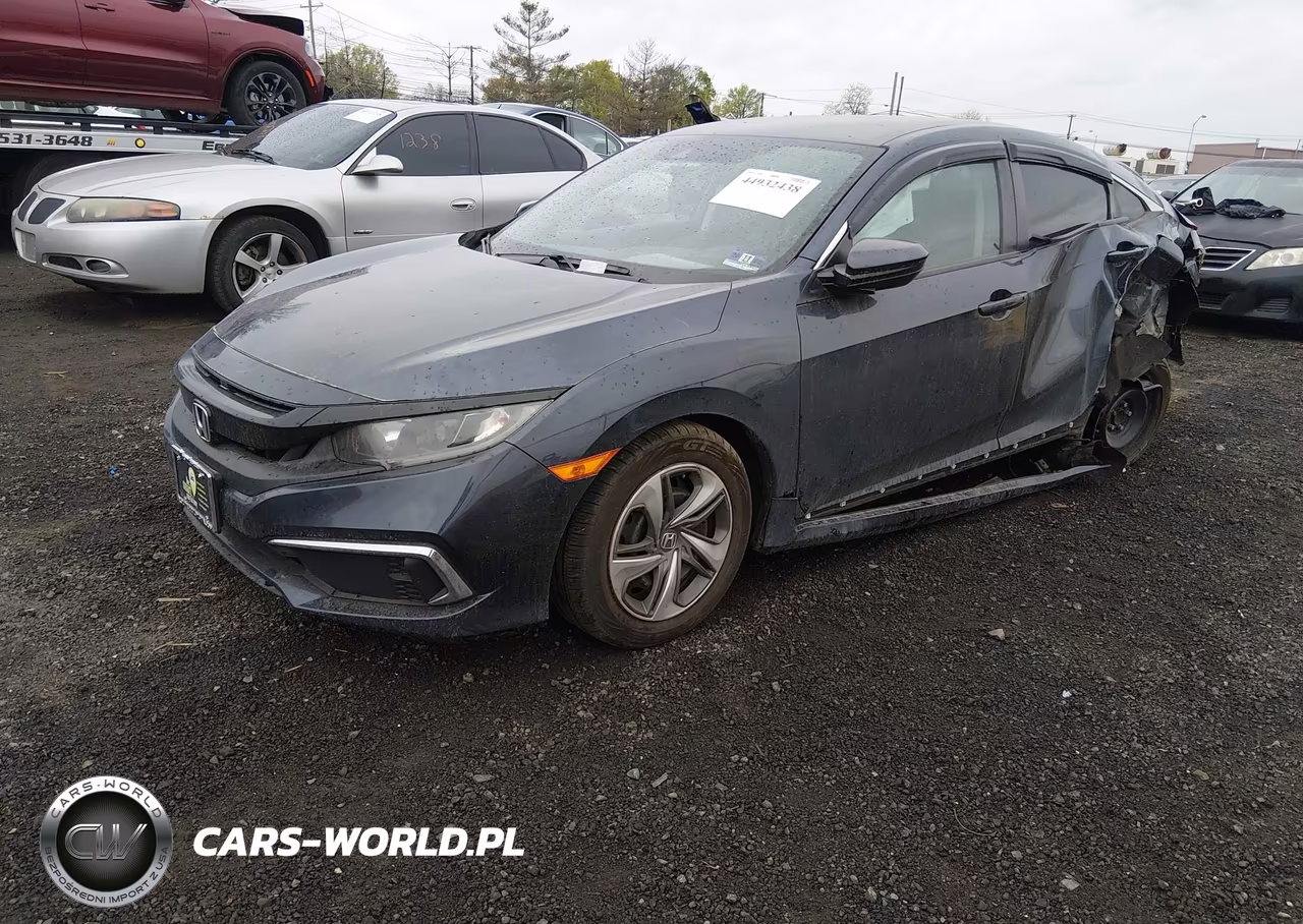 2019 Honda Civic Lx VIN:2HGFC2F61KH603757 - 2