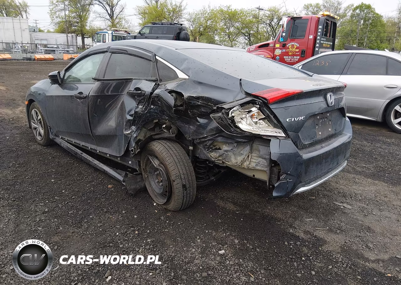 2019 Honda Civic Lx VIN:2HGFC2F61KH603757 - 3