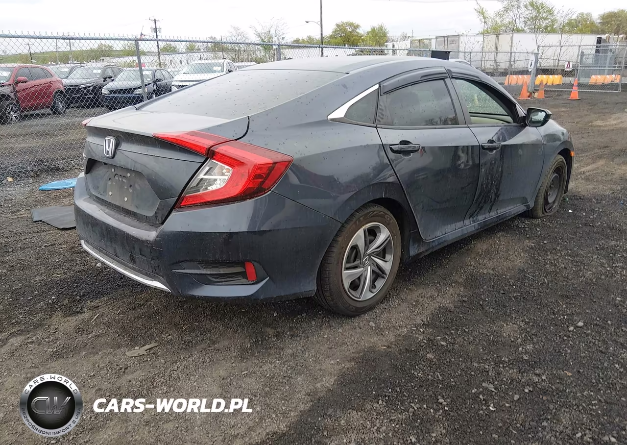 2019 Honda Civic Lx VIN:2HGFC2F61KH603757 - 4