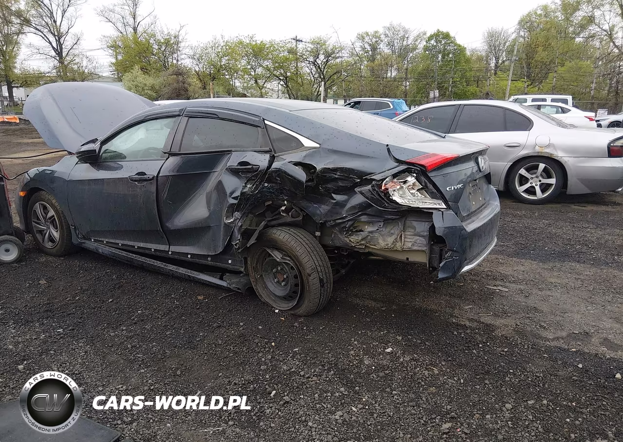 2019 Honda Civic Lx VIN:2HGFC2F61KH603757 - 6