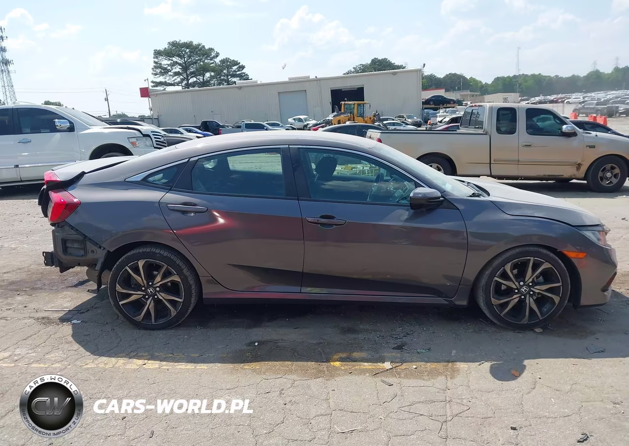 2019 Honda Civic Sport VIN:2HGFC2F80KH582496 - 13