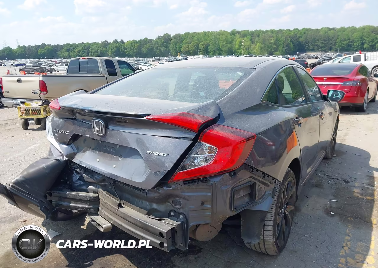 2019 Honda Civic Sport VIN:2HGFC2F80KH582496 - 6